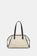 Bowling-style shoulder bag
