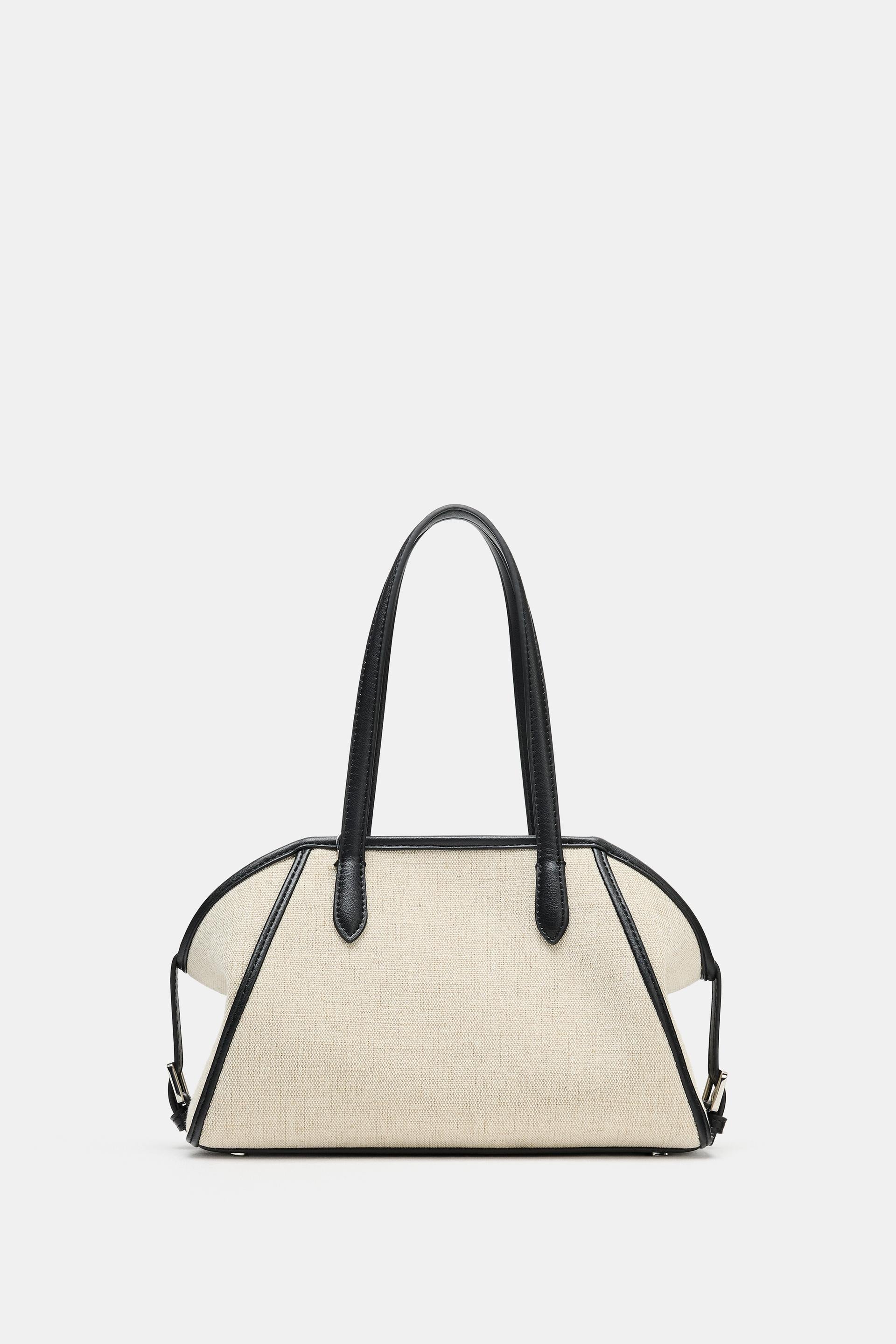 Bowling-style shoulder bag