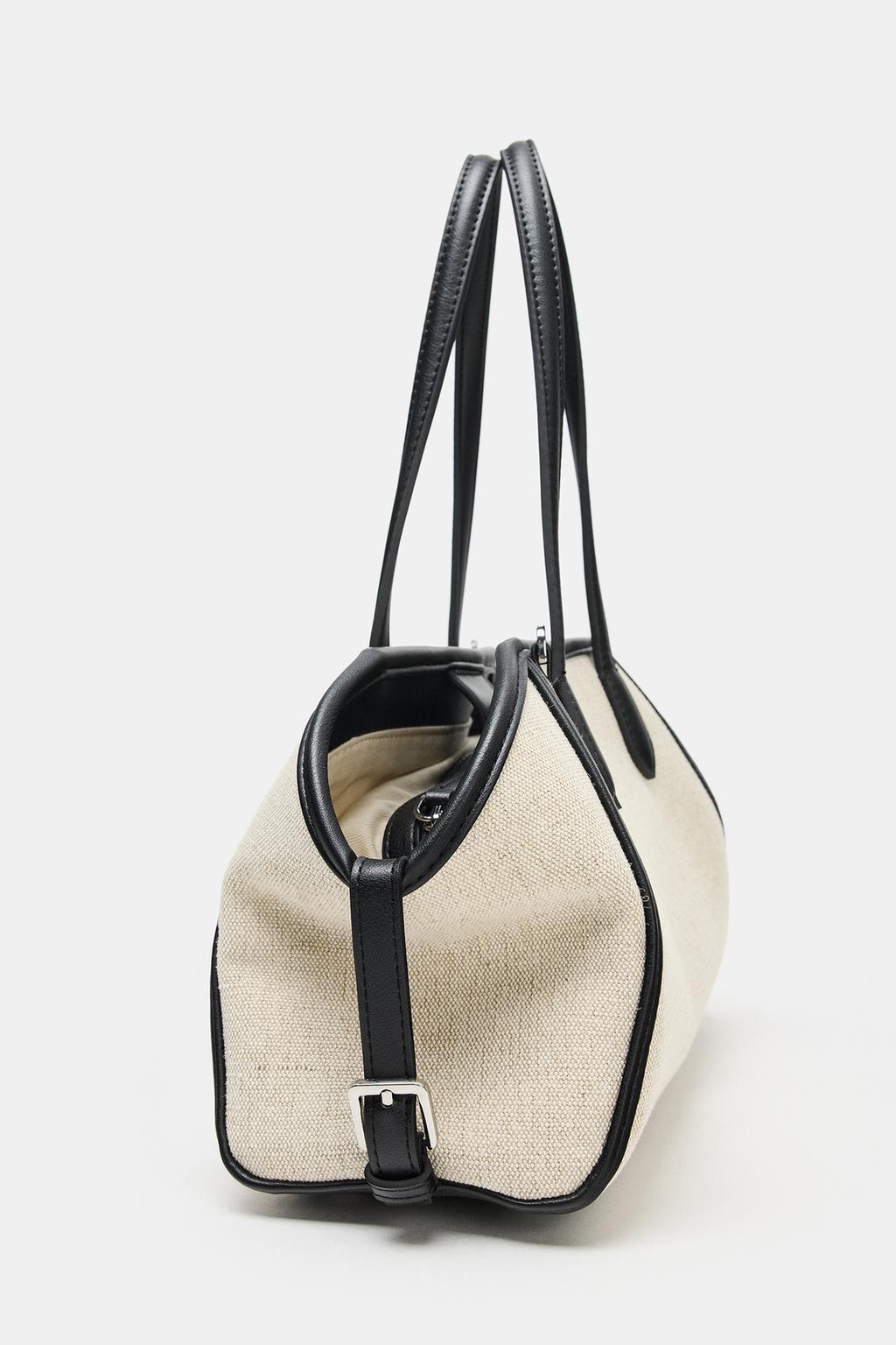 Bowling-style shoulder bag