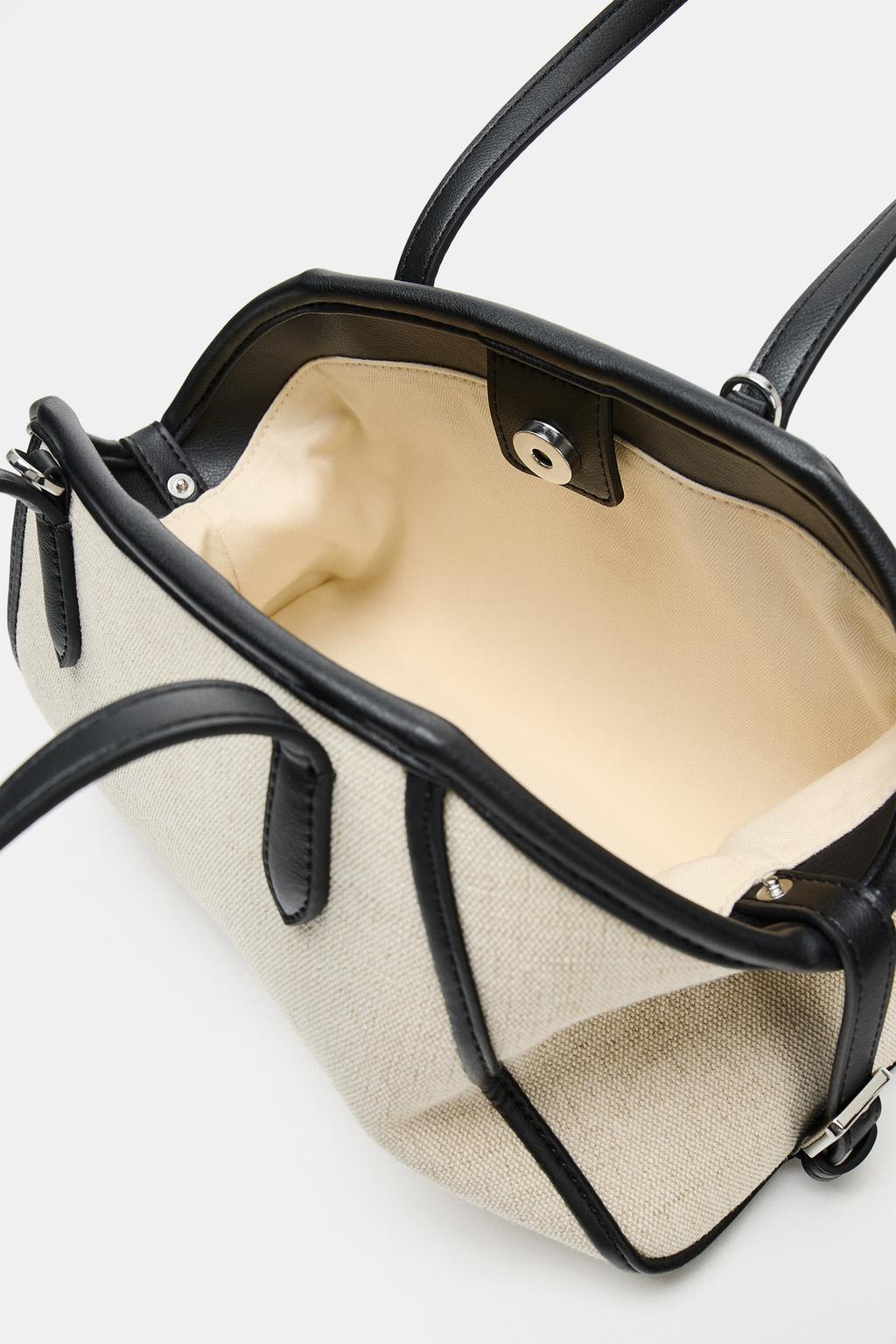 Bowling-style shoulder bag