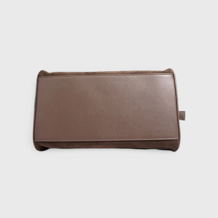 Premium genuine suede shoulder bag