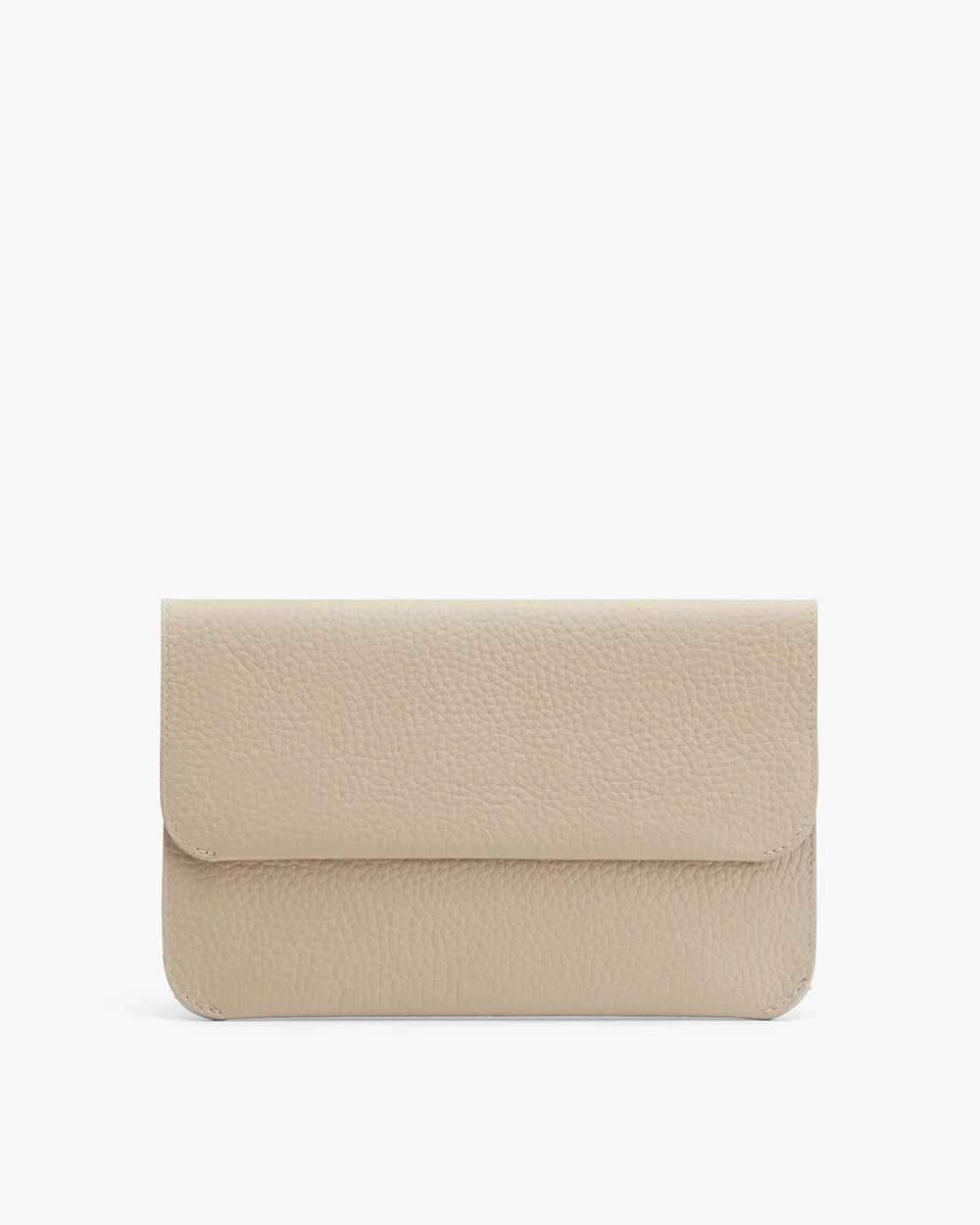 Flap-style envelope clutch