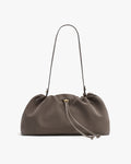 Suede shoulder bag