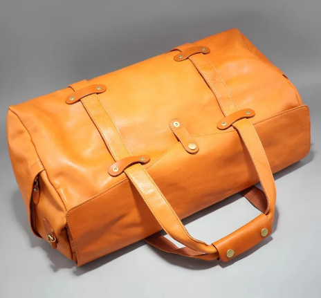 Men's Genuine Leather Travel Bag (Handheld/Crossbody)