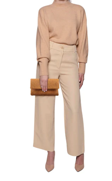 Flap-style envelope clutch